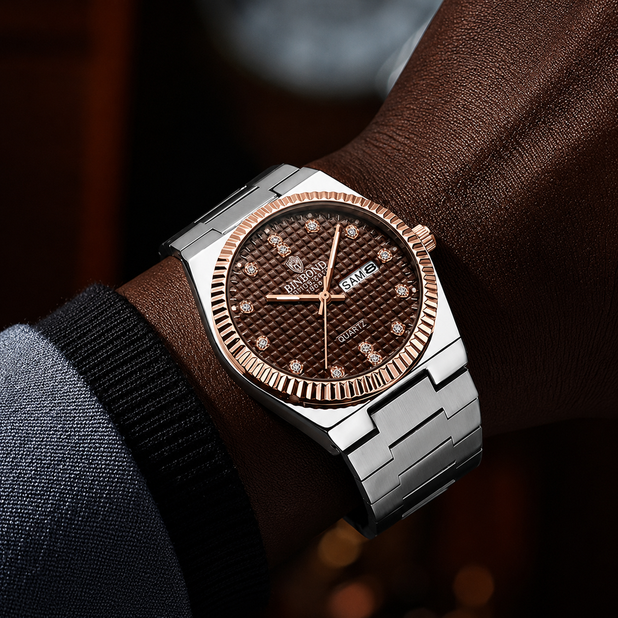 Montre Royale BINBOND — Élégance & Prestige au Poignet
