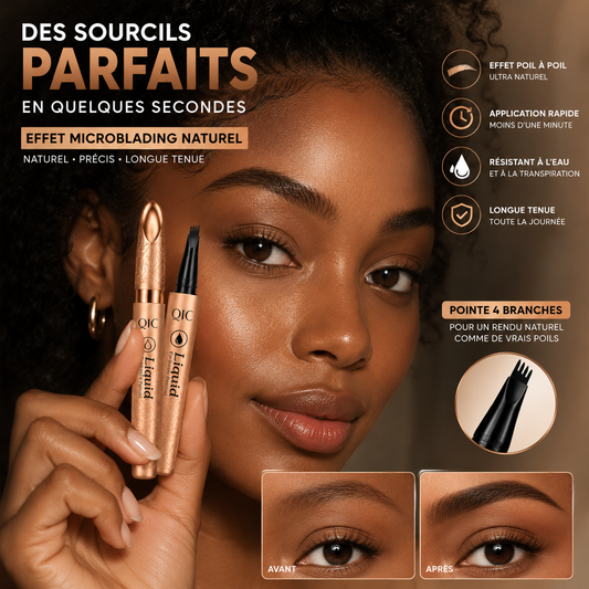 Stylo Sourcils Microblading 3D — Sourcils Parfaits en 30 Secondes