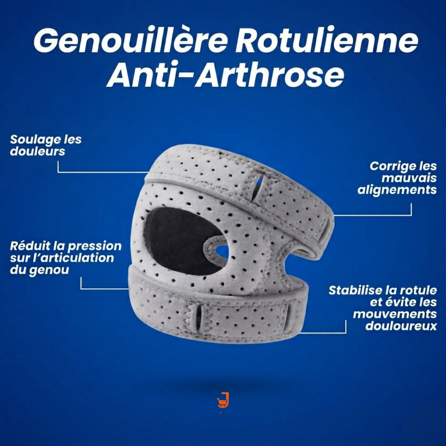Genouillère Rotulienne Anti-Arthrose